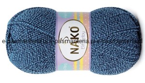 WŁÓCZKA ANTI-PILLING NAKO ELIT BABY 100 kol. 21350 niebiesko-granatowy