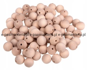 Korale drewniane 12mm 250 gram ok. 600 korali