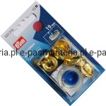 guziki do oblekania 19mm materiałem metalowy PRYM 323216