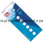 guziki do oblekania 11mm materiałem plastikowy PRYM 323234