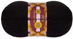 Włóczka BonBon Kristal 100gr kol. 98206 / czarny