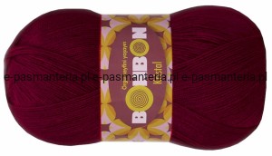 Włóczka BonBon Kristal 100gr kol. 98220 / wino