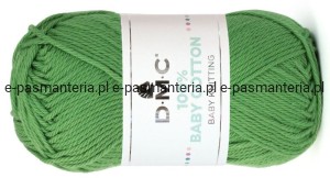 WŁÓCZKA DMC BABY COTTON 100% kol. 780 / zielony