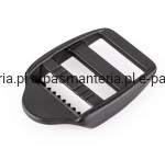 regulator plastikowy do paska 25 mm  czarny