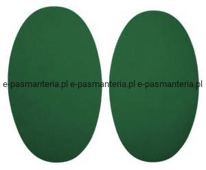 łaty poliestrowe 2 szt. kol.256 ciemny zielony termoprzylepne 