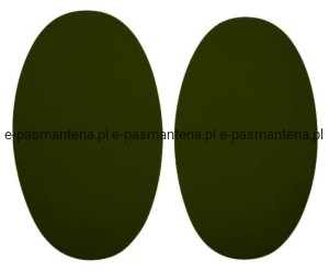 łaty poliestrowe 2 szt. kol.17 khaki termoprzylepne