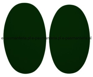 łaty poliestrowe 2 szt. kol.20 ciemna zieleń  termoprzylepne 