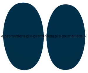 łaty poliestrowe 2 szt. kol.24 ciemny niebieski  termoprzylepne 