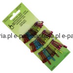 agrafki kolorowe PONY 19-38mm 100szt 85502
