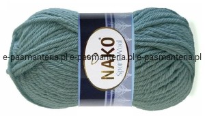 włóczka SPORT WOOL kolor: 13876 / zielono-szary
