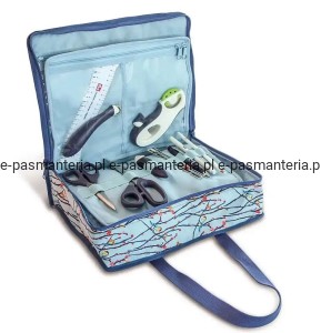 torba na przybory dziewiarskie/ krawieckie  PRYM 612083"ptaki"
