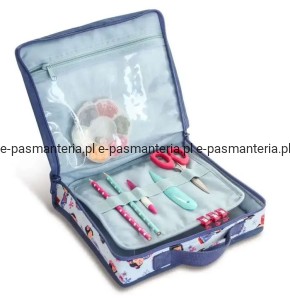 torba mini na przybory dziewiarskie/ krawieckie  PRYM 612086 "kokeshi"