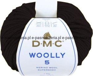 Włóczka DMC WOOLLY 5 kol. 87 / brązowy