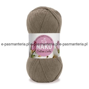 WŁÓCZKA NAKO COTTON LUKS 100gr kol. 97547 /brudny beż