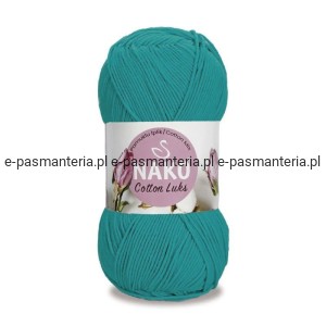 WŁÓCZKA NAKO COTTON LUKS 100gr kol. 97581 /morski