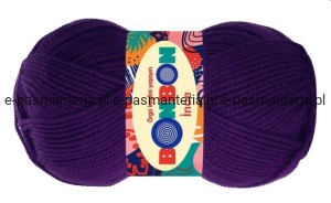 włóczka Bonbon Ince 100gr kol. 98290 / śliwkowy