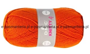 WŁÓCZKA DMC KNITTY 4 KOL.570 / pomarańczowy 