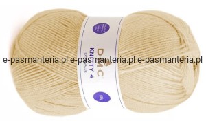 WŁÓCZKA DMC KNITTY 4 KOL. 597 / ciepły beż 