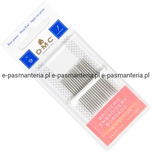 igły do haftu ostre 9" DMC 1765/6 
