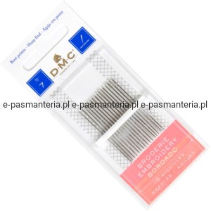 igły do haftu ostre 7" DMC 1765/5