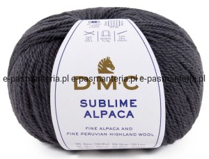 wełna DMC SUBLIME ALPACA  kol. 127 / ciemny popielaty