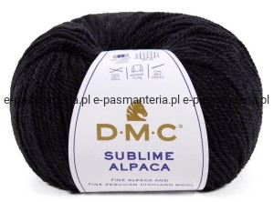 wełna DMC SUBLIME ALPACA  kol. 002 / czarny