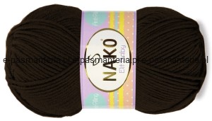 WŁÓCZKA ANTI-PILLING NAKO ELIT BABY 100 kol. 4367 ciemny brąz