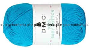 WŁÓCZKA DMC BABY COTTON 100% kol. 786 /  turkus 