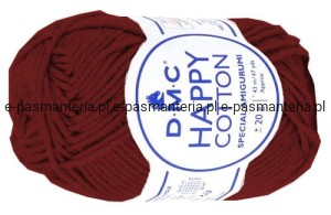 włóczka HAPPY COTTON DMC 805 / ciemny rudy