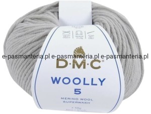 Włóczka DMC WOOLLY 5 kol. 31 / szary 