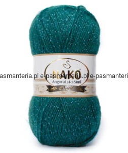 Włóczka ANGORA LUKS SIMLI 100g kolor: 10171 /morski