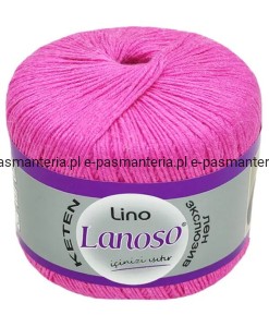 włóczka LANOSOS LINO kol. 946 / fuksja