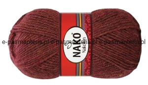 włóczka NAKOLEN kol. 23309 / bordo  