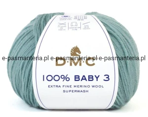 włóczka DMC 100% BABY  kol. 132 / turkusowy