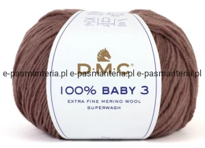 włóczka DMC 100% BABY  kol. 133 / kakaowy