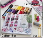 zestaw nici bawełnianych GUTERMANN  30kol. x 100mb 
