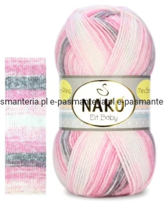 włóczka NAKO ELIT BABY MINI BATIK kol. 32419