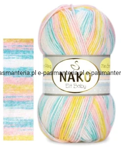 włóczka NAKO ELIT BABY MINI BATIK kol. 32428