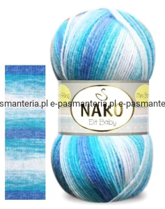 włóczka NAKO ELIT BABY MINI BATIK kol. 32455