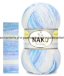 włóczka NAKO ELIT BABY MINI BATIK kol. 32459
