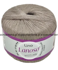 włóczka LANOSOS LINO kol. 909 / beżowy 