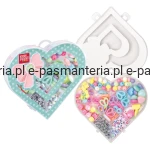 zestaw koralików pastelowych SERCE KNORR 21-6115153