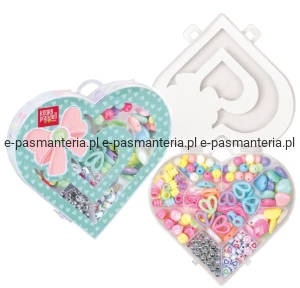 zestaw koralików pastelowych SERCE KNORR 21-6115153