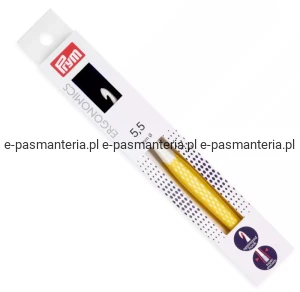 5,5 mm  szydełko z wyprofilowaną rączką 16cm ERGONOMICS PRYM 218495
