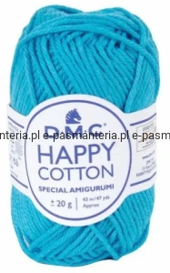 włóczka HAPPY COTTON DMC 786  / turkus