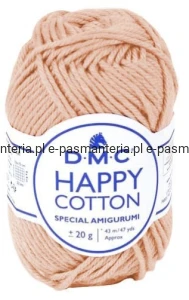 włóczka HAPPY COTTON DMC 801 / cielisty