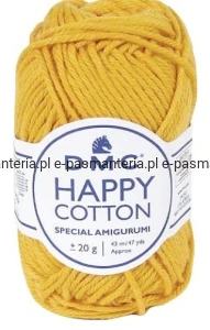 włóczka HAPPY COTTON DMC 794 / złoty