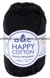 włóczka HAPPY COTTON DMC 775 / czarny