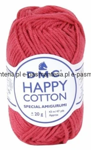 włóczka HAPPY COTTON DMC 754 / malinowy