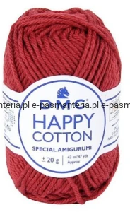 włóczka HAPPY COTTON DMC 791 / bordowy